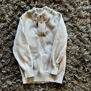 Boys gray sweater